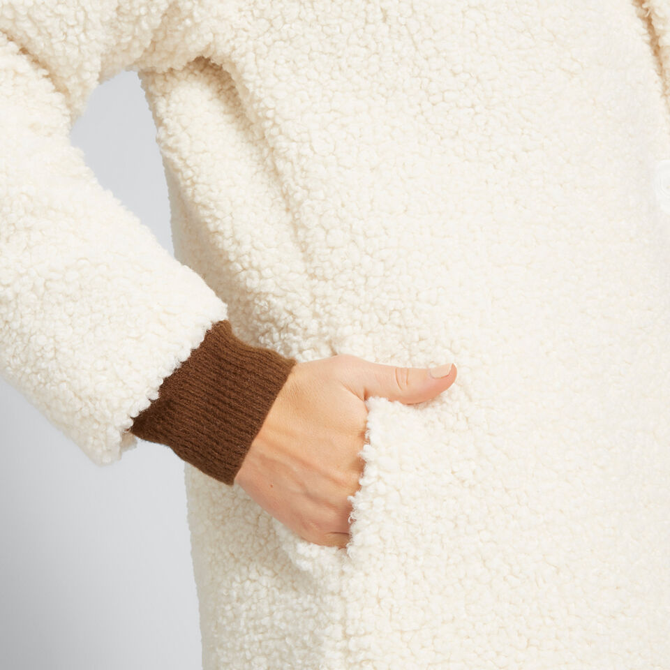 Longline Teddy Coat  