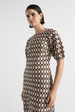 Linen Retro Slip Dress  Multi Retro  hi-res