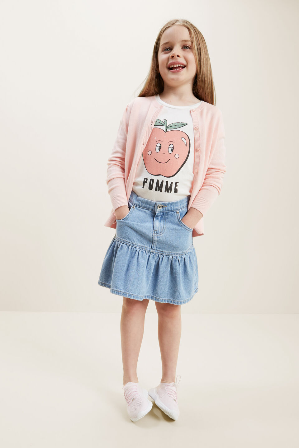 Core Cardigan  Dusty Rose