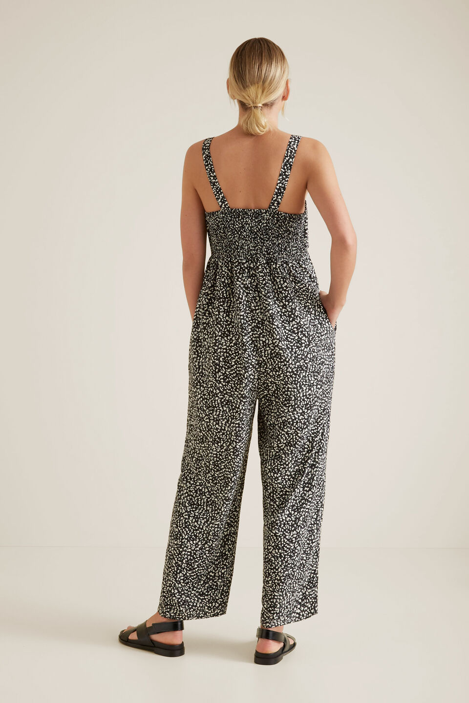 Bow Front Animal Jumpsuit  