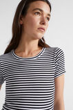 Core Rib Tee  Mono Stripe  hi-res