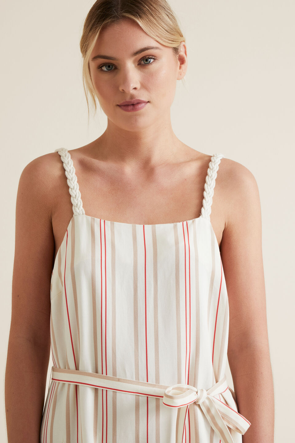 Striped Swing Dress  