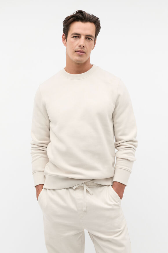 Crew Sweatshirt  Pebble  hi-res