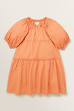 Poplin Tiered Dress  Soft Coral  hi-res