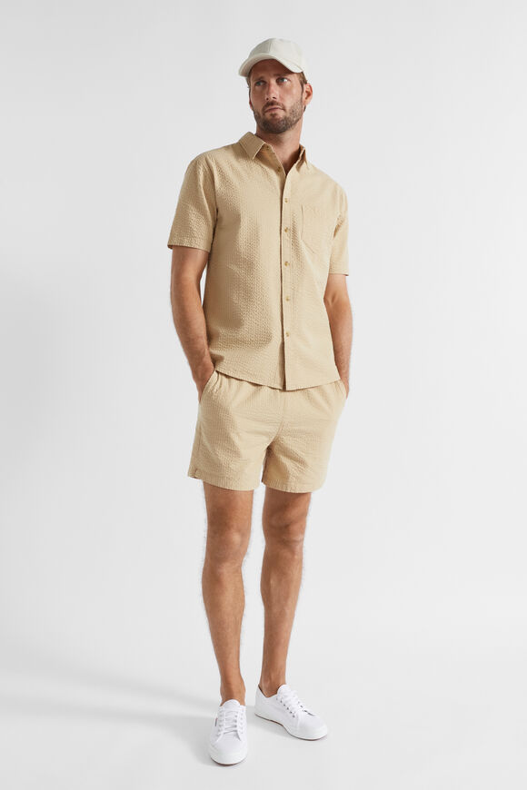 Seersucker Short  Sand  hi-res