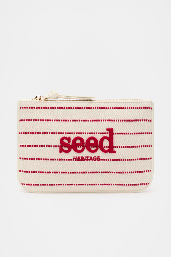 Seed Pouch  Strawberry Red Stripe  hi-res