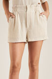 Textured Woven Short  Sand Beige  hi-res
