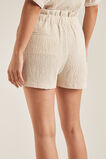Textured Woven Short  Sand Beige  hi-res