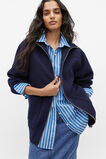Longline Bomber Jacket  Midnight Sky  hi-res