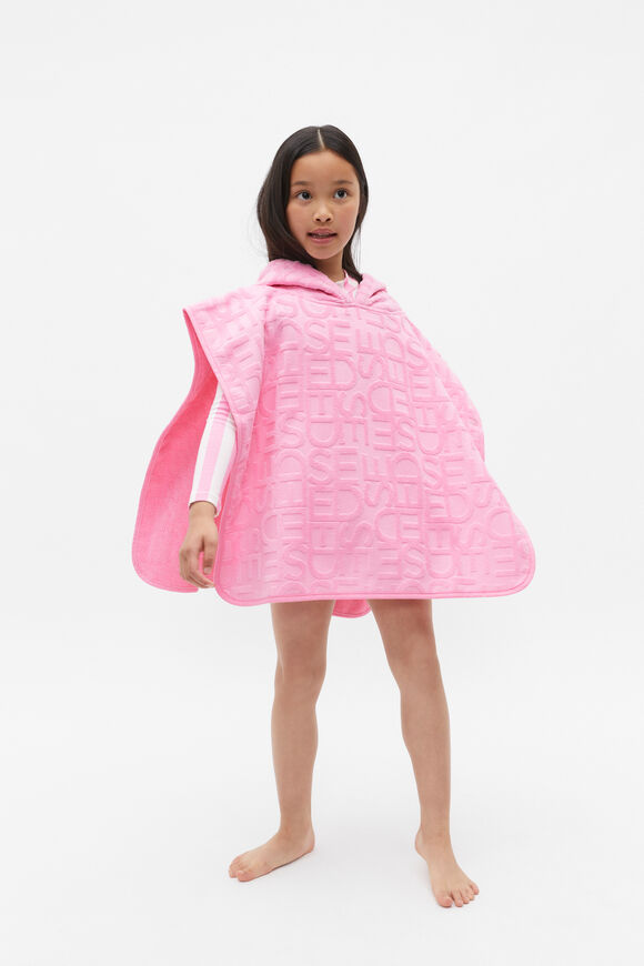 Swim Poncho  Candy Pink  hi-res