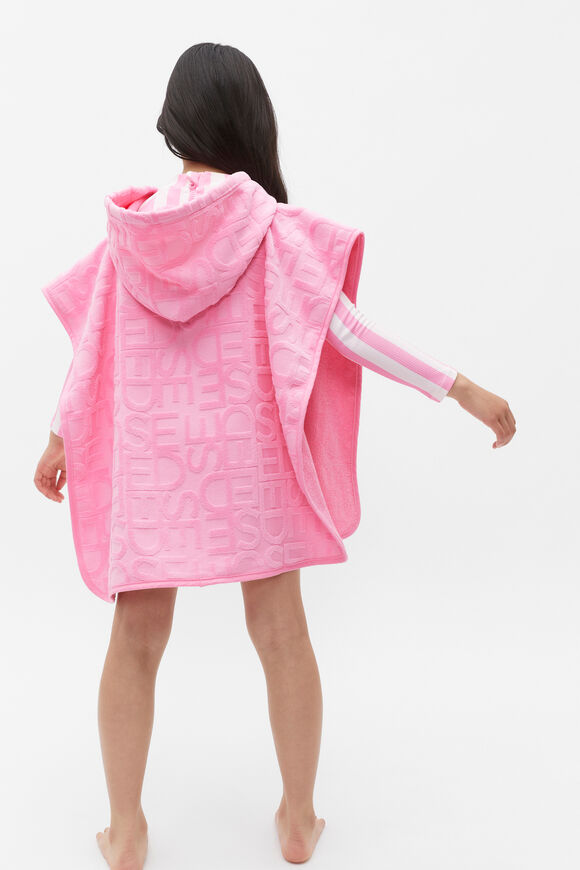 Swim Poncho  Candy Pink  hi-res