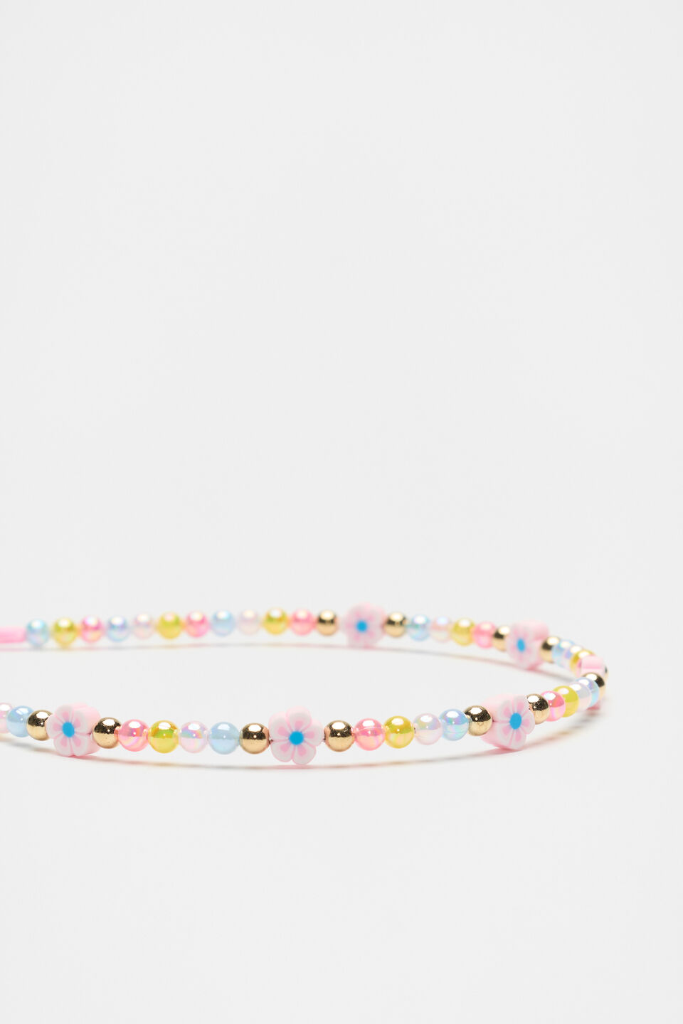 Summer Bead Alice Band  Multi