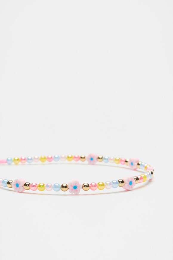 Summer Bead Alice Band  Multi  hi-res