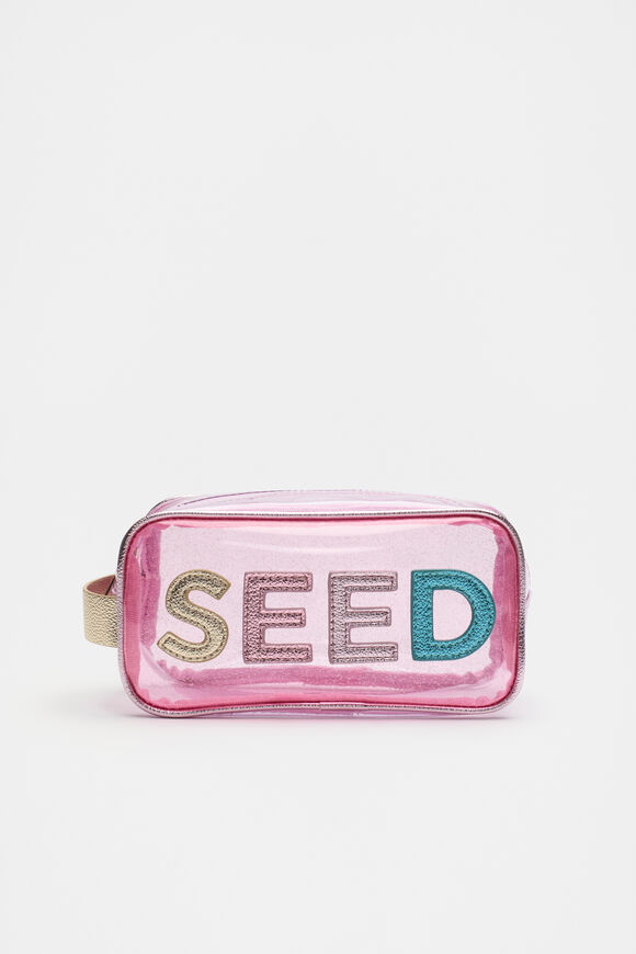 Seed Glitter Cos Bag  Multi  hi-res
