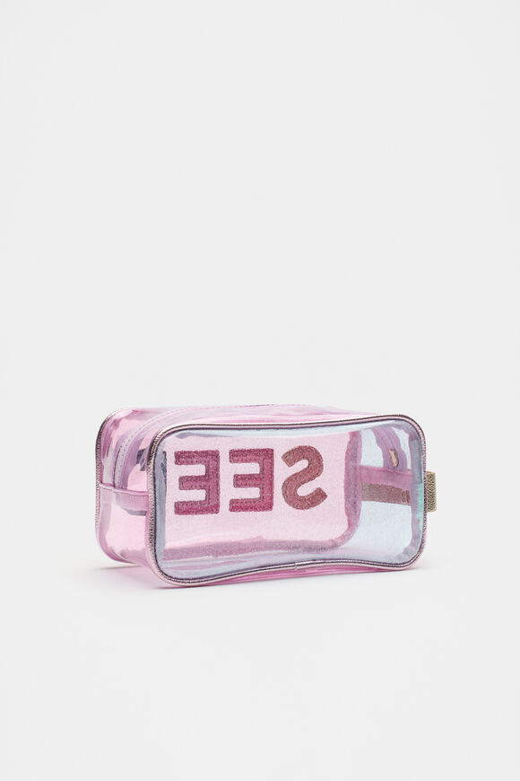 Seed Glitter Cos Bag  Multi  hi-res