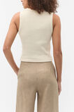 Textured Rib Tank  Tofu  hi-res