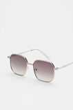 Bridget Metal Sunglasses  Silver  hi-res