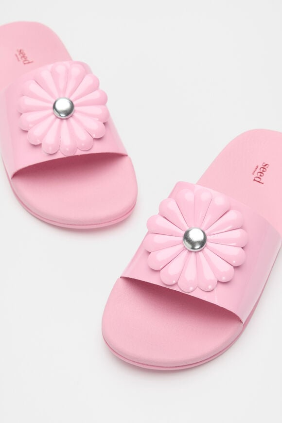 Daisy Pool Slide  Candy Pink  hi-res