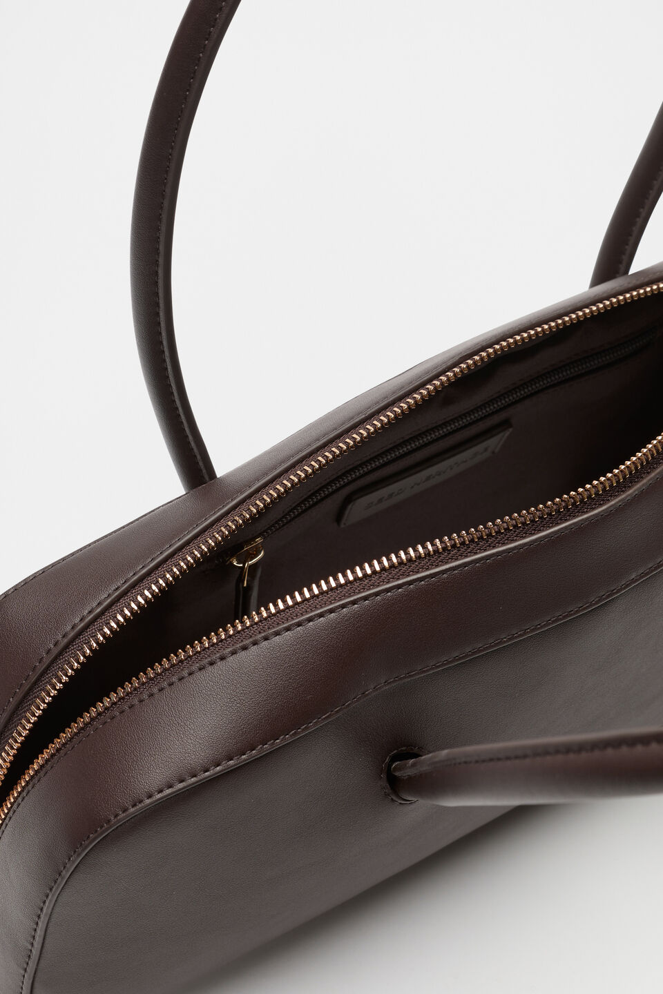 Structured Shoulder bag  Chocolate