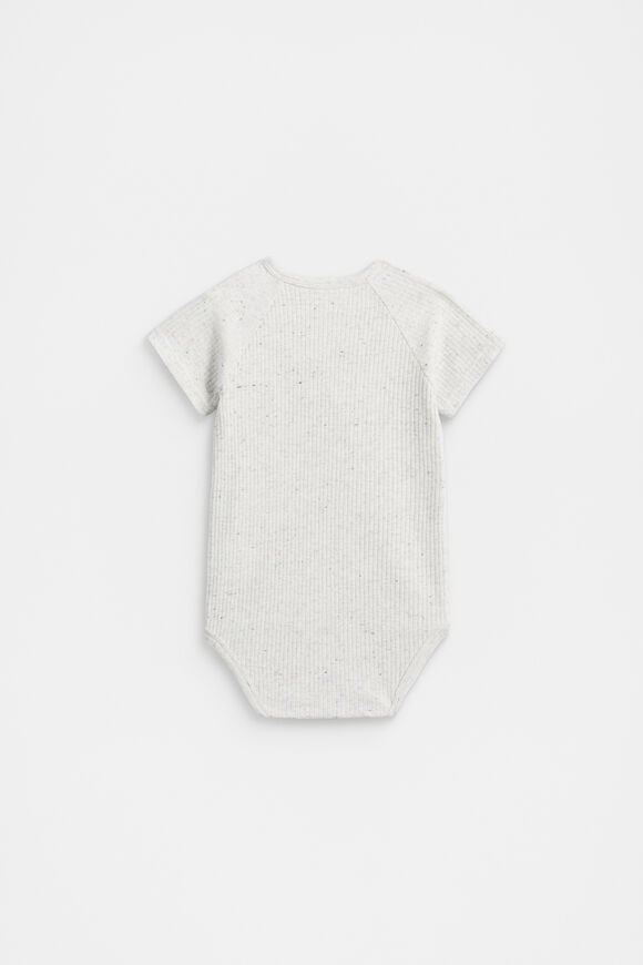 Logo Wrap Bodysuit  Icy Marle  hi-res