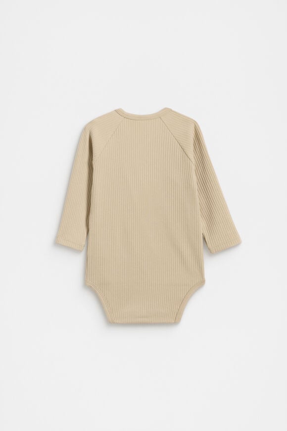 Logo Wrap Bodysuit  Neutral  hi-res
