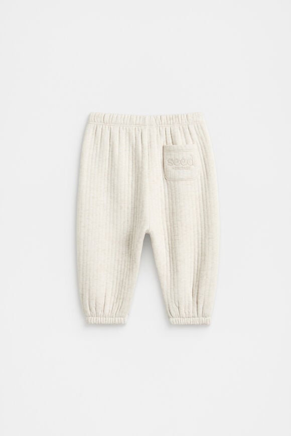 Quilted Pant  Snow Marle  hi-res
