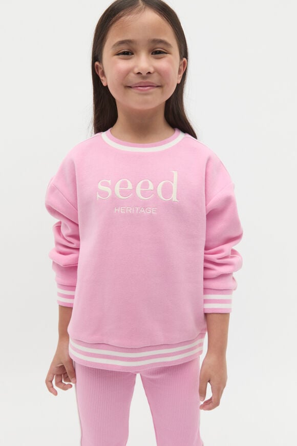 Core Logo Sweat  Candy Pink  hi-res