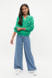 Polo Knit Sweater  Jewel Green  hi-res