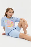 Core Logo Bike Short  Luna Blue  hi-res
