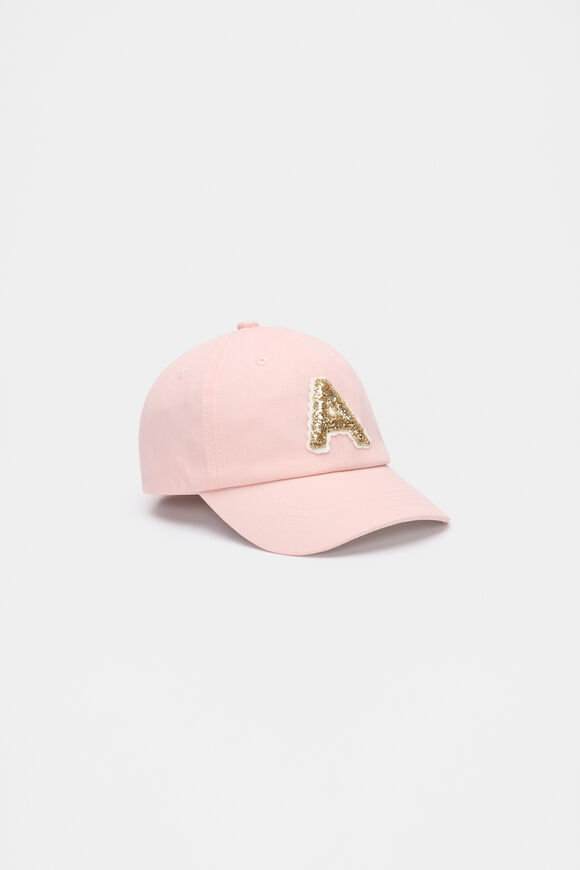 Pink Initial Cap  A  hi-res