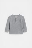 Core Henley Tee  Storm Marle  hi-res