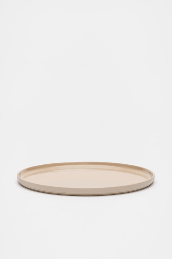 Willow Dinner Plate  Nougat  hi-res