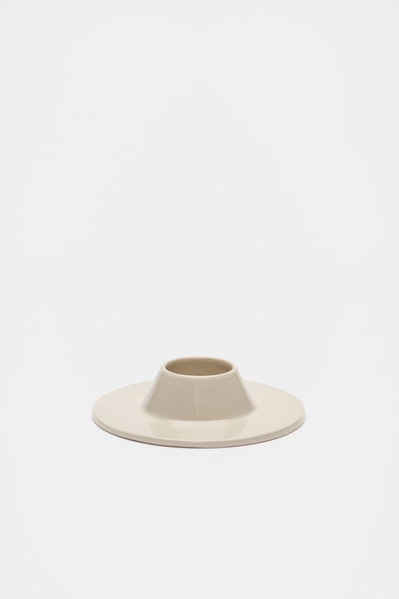 Aamira Egg Cup  Alabaster  hi-res