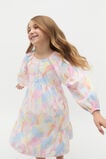 Abstract Floral Dress  Multi  hi-res