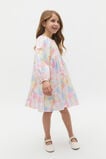 Abstract Floral Dress  Multi  hi-res