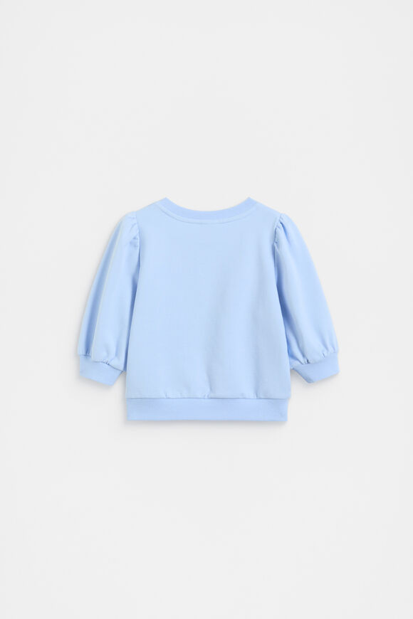 Floral Sweat  Luna Blue  hi-res
