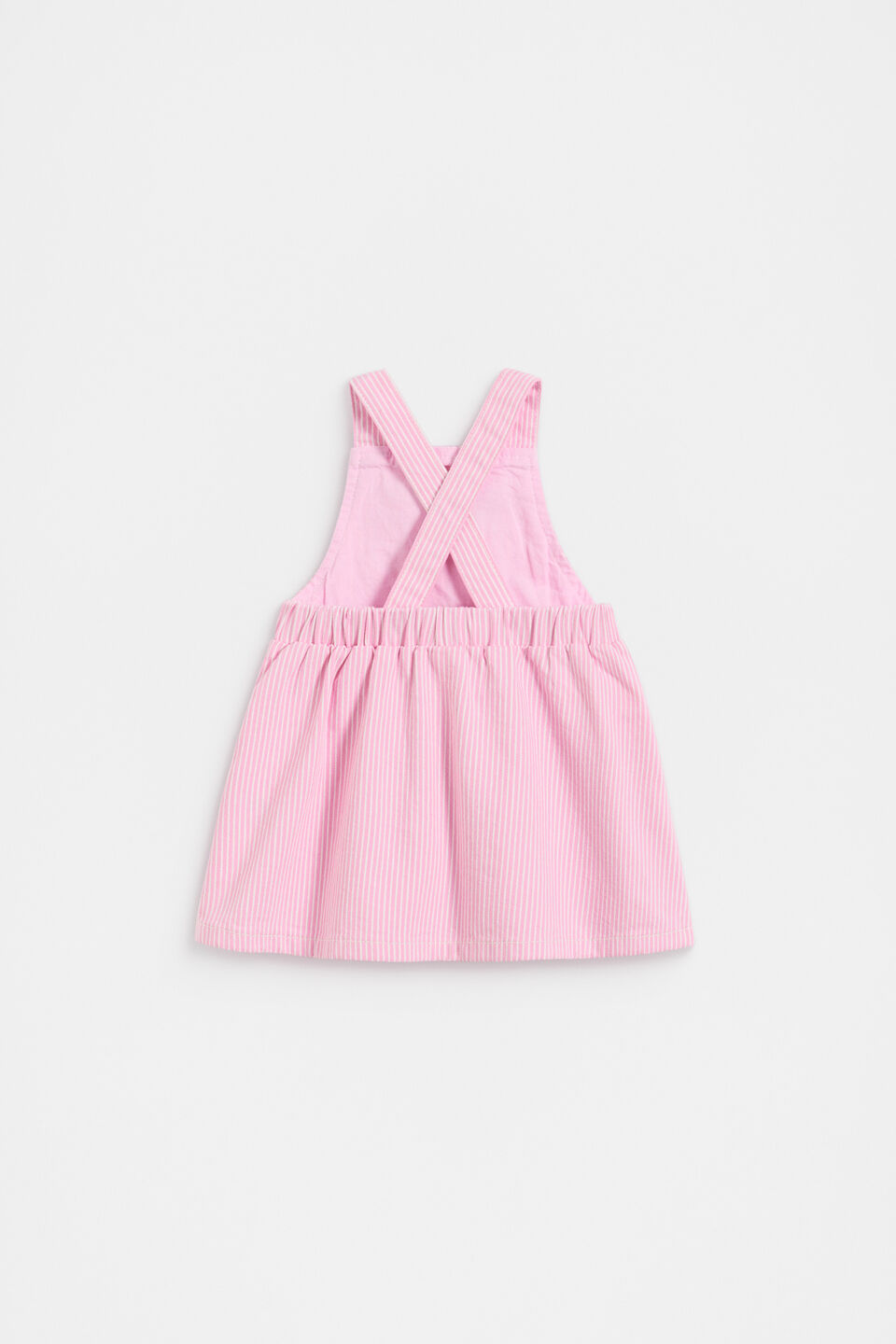 Core Logo Pinafore  Candy Pink