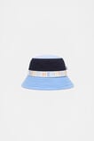 Colourblock Bucket Hat  Blue Multi  hi-res