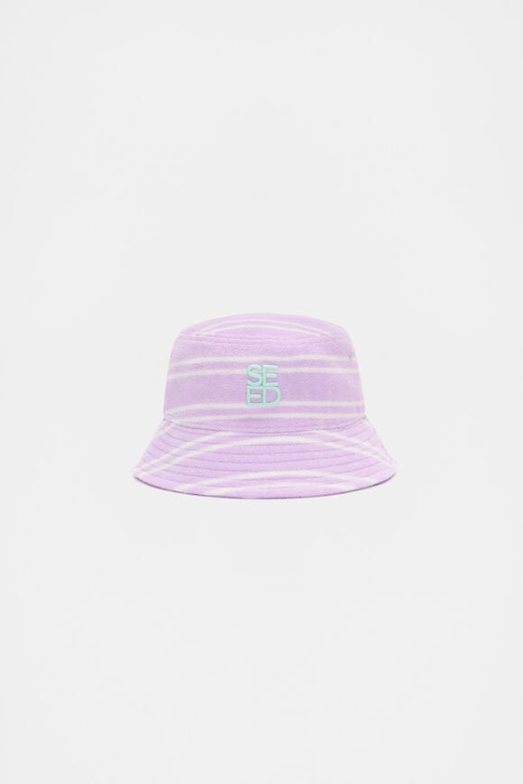 Mini Terry Hat  Lilac  hi-res