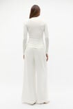 Core Rib Mock Neck Top  Cloud Cream  hi-res