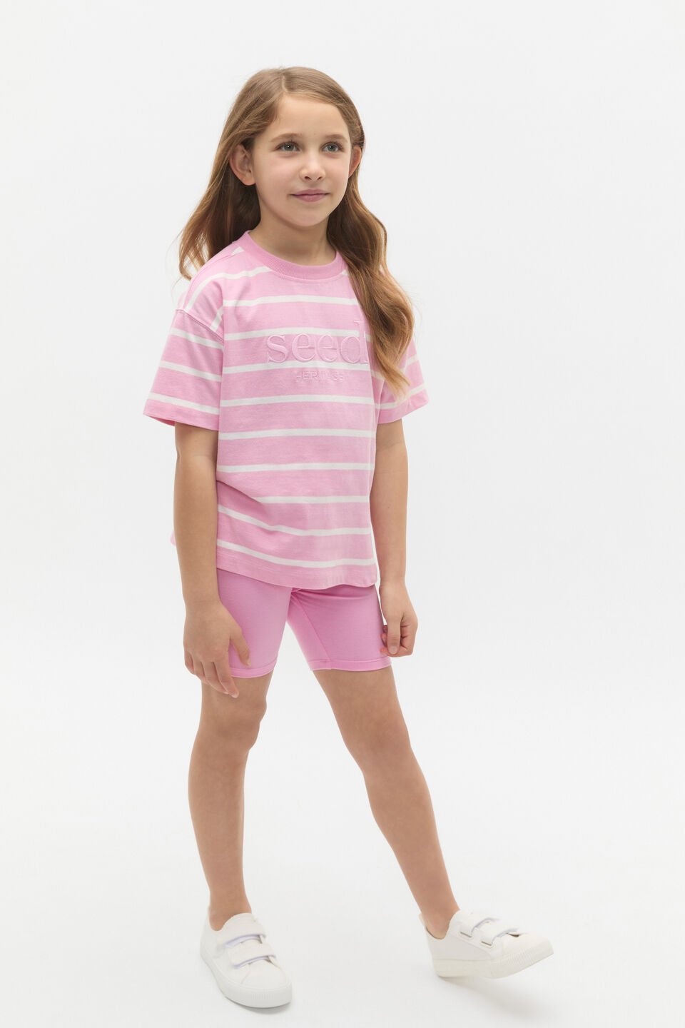 Core Logo Bike Short  Candy Pink