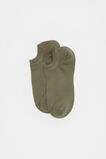 Mini Waffle Sneaker Sock  Olive Leaf  hi-res