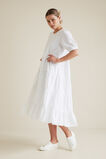 Ladder Trim Midi Dress    hi-res