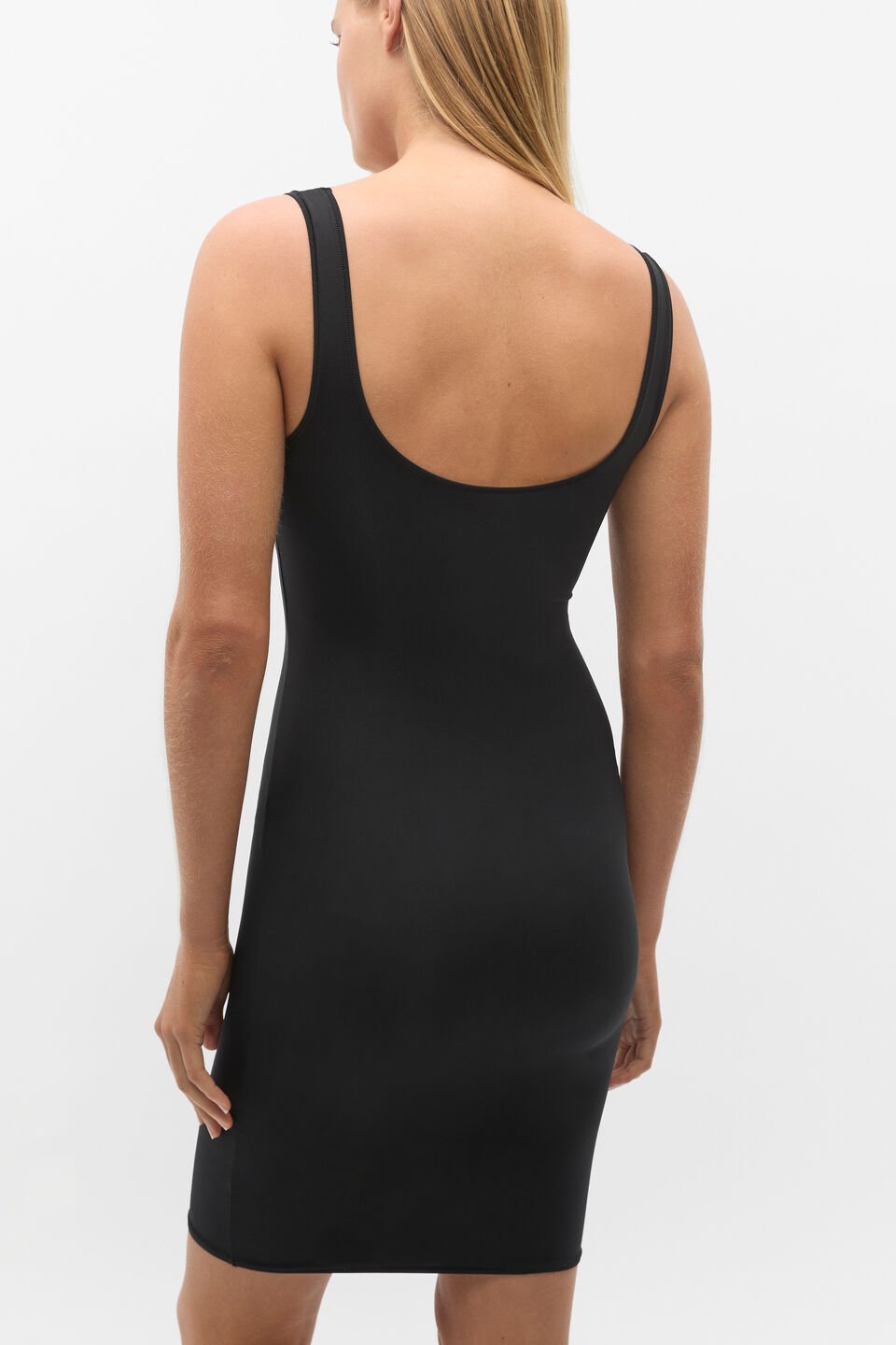 Basic Slip Dress  Black