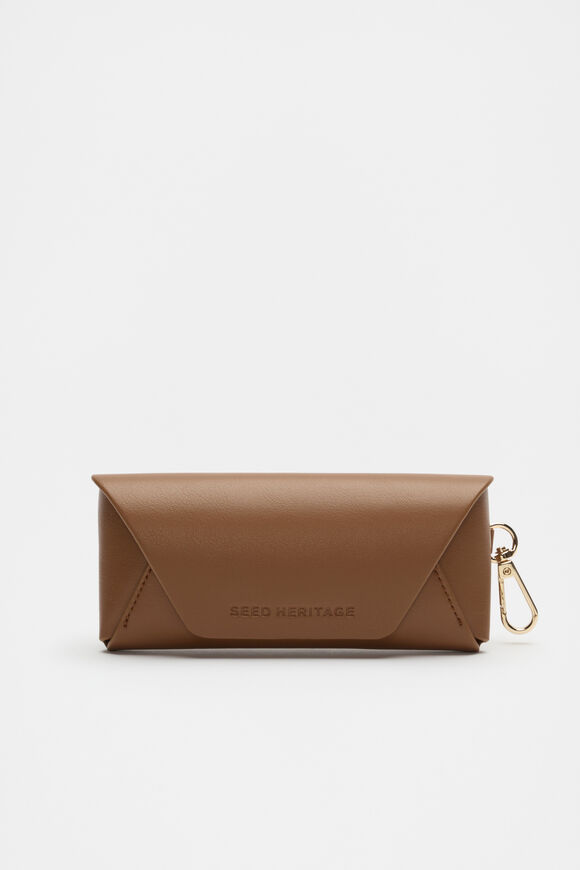 Sunglasses Case  Deep Tan  hi-res