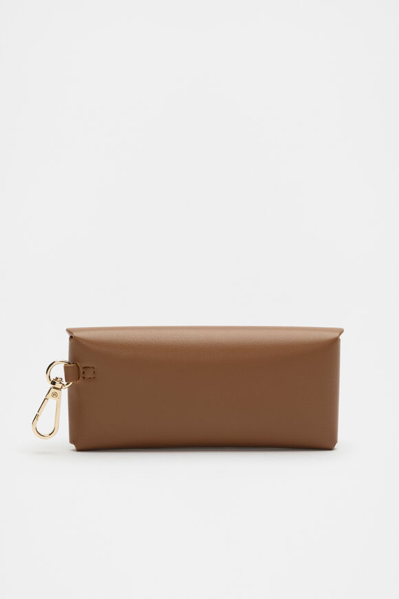 Sunglasses Case  Deep Tan  hi-res