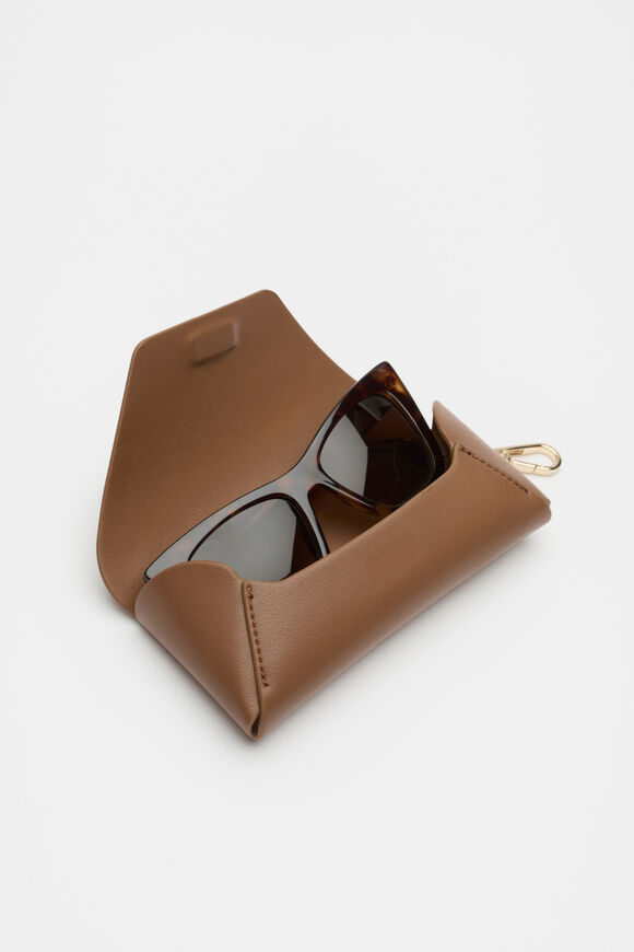 Sunglasses Case  Deep Tan  hi-res