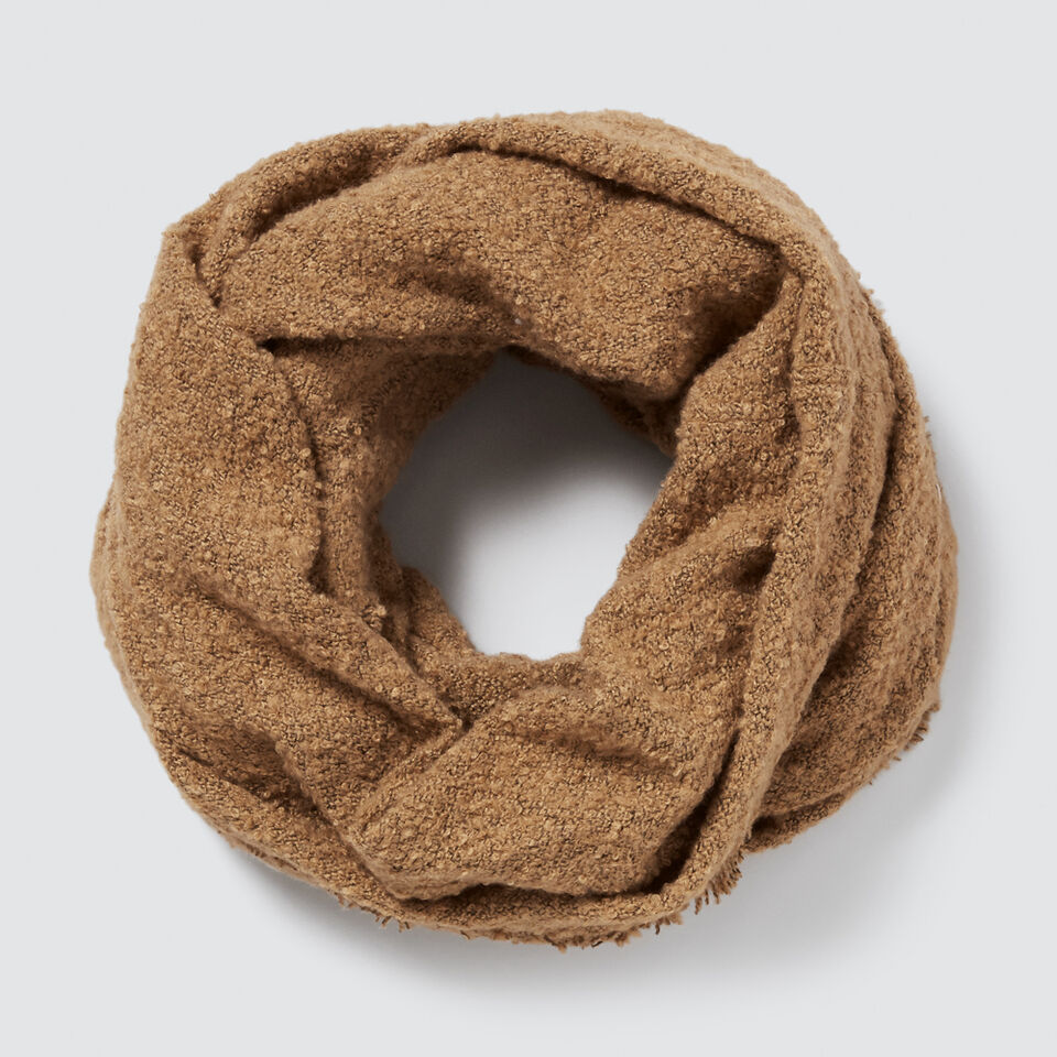 Boucle Knit Snood  