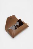 Sunglasses Case  Deep Tan  hi-res