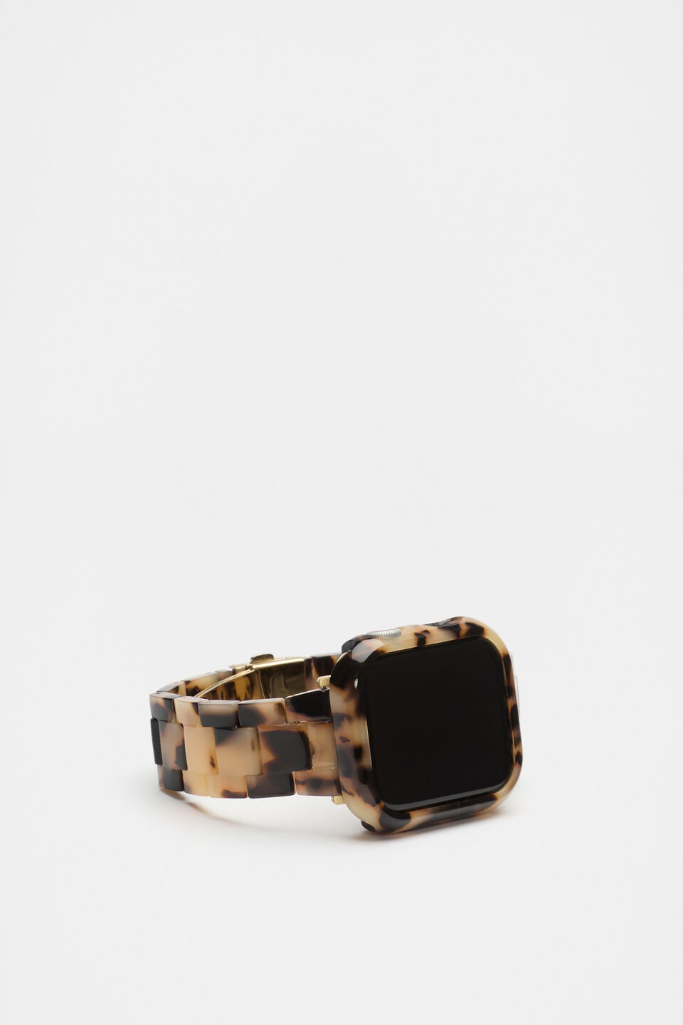 Resin Smart Watch Frame  Milky Tort